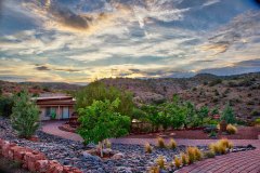 Sanctuary at Sedona sunrise