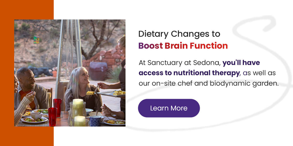 Dietary changes boost brain function