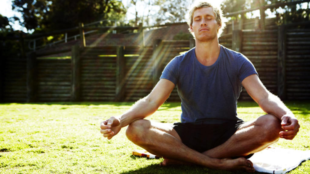  brain cell growth - meditating man 