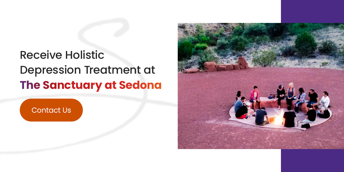 Receive Holistic Depression Treatment at The Sanctuary at Sedona