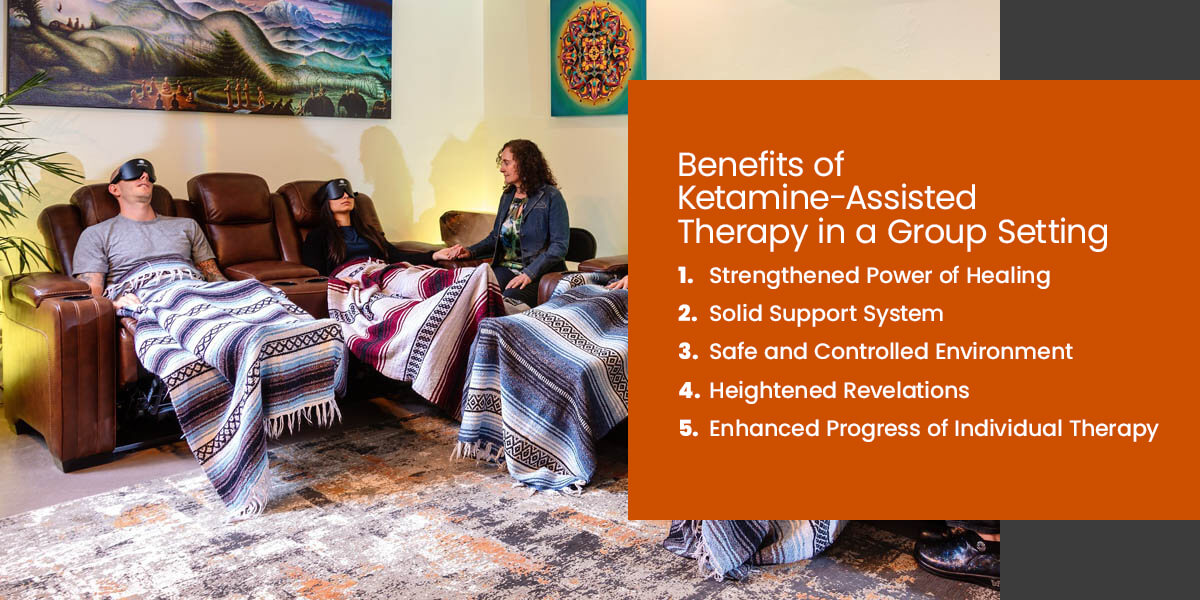 Benefits of ketamine-assisted therapy