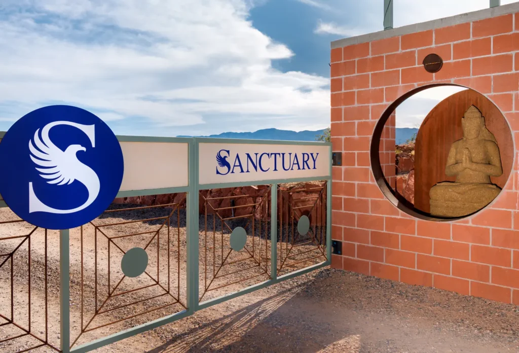 sanctuary at sedona entrance