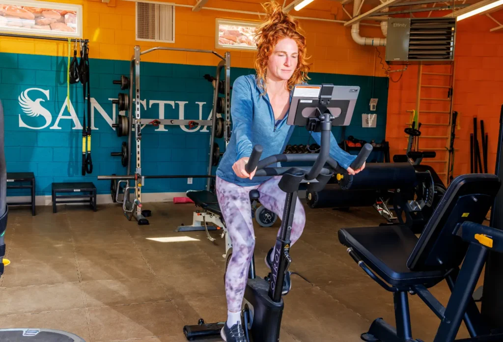 sanctuary sedona gym cardio equipment